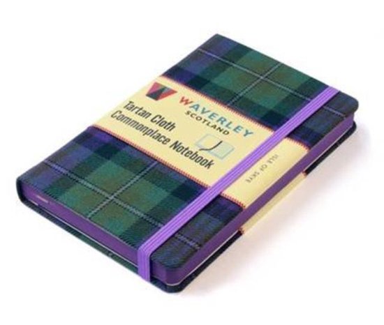 Foto: Waverley scotland large tartan cloth commonplace notebook 