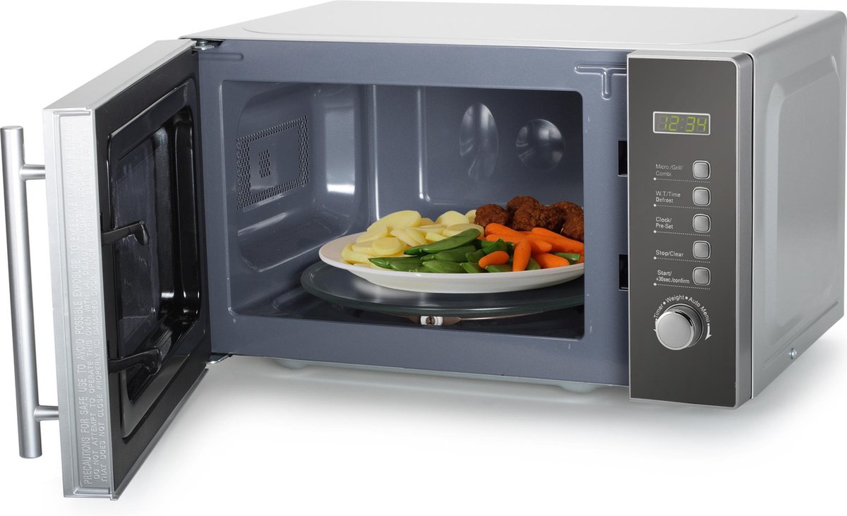 Tristar Combi-magnetron MW-2705 - Grillfunctie - 8 kookprogramma's - 20 liter inhoud — afbeelding 5
