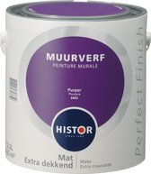 Histor Perfect Finish Muurverf Mat - 2,5 Liter - Purper
