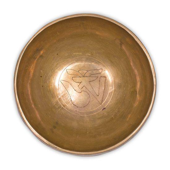 Klankschaal OHM (gravering) - 11-12 cm - 375-425 g — afbeelding 2