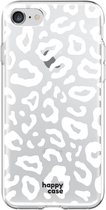 HappyCase Apple iPhone 8 Flexibel TPU Hoesje Luipaard Print