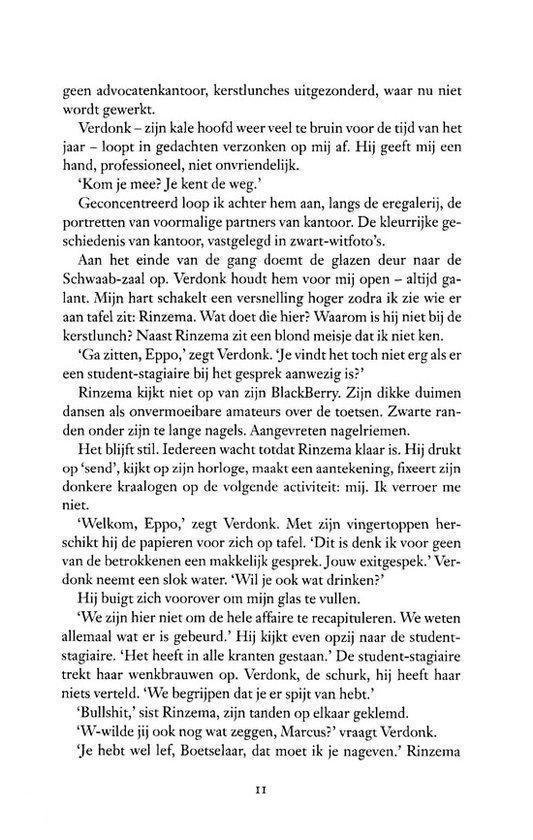 Een bladzijde uit een boek met tekst.