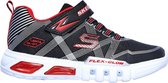 Skechers Flex Glow Jongens Sneakers - Multi/Zwart - Maat 35