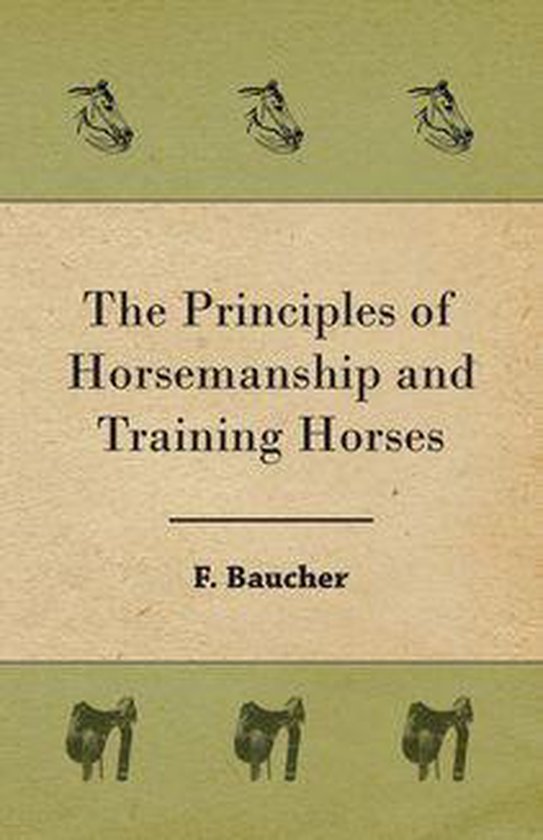 The Principles of Horsemanship and Training Horses - cover