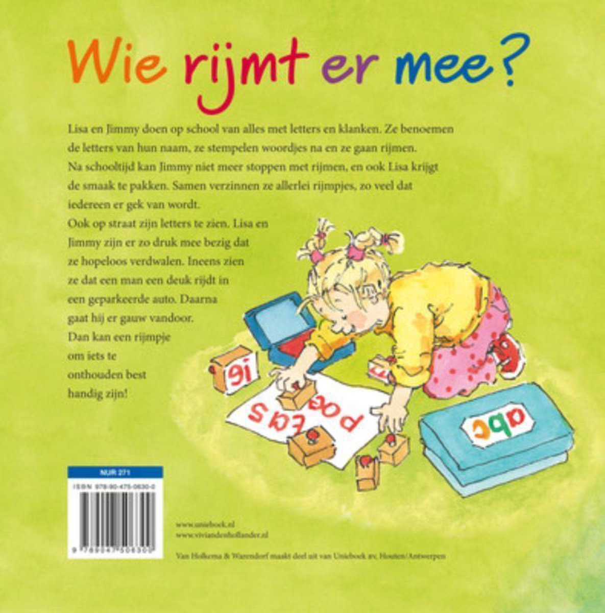 Wie Rijmt Er Mee?, Vivian den Hollander | 9789047506300 | Boeken | bol.com