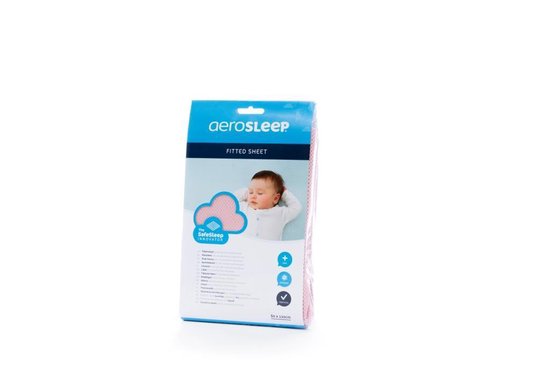Aerosleep Hoeslakentje 40x80 cm - Pink