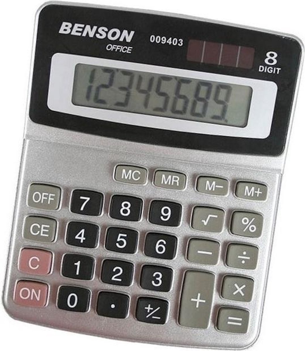 Basic bureau rekenmachine voor kantoor of school - calculator