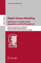 Digital Human Modeling. Applications in Health, Safety, Ergonomics, and Risk Management: 9th International Conference, Dhm 2018, Held as Part of Hci I