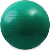 Fitnessbal - 65 centimeter - groen - anti-burst systeem