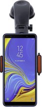 Shop4 - Samsung Galaxy A7 (2018) Autohouder 3 in 1 Dashboard en Ventilatiehouder Zwart