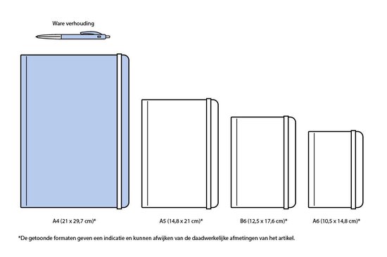 Verhaak Soho A4 Schrift Harde Kaft gelinieerd | bol