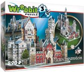 Neuschwansten kasteel - 3D puzzel - 890 Stukjes