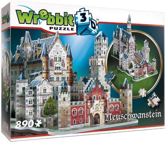 Wrebbit 3D puzzel Neuschwanstein