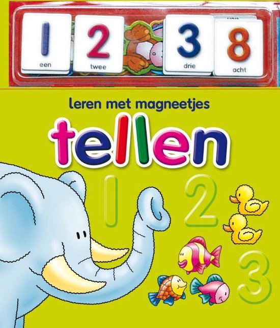 Cover van het boek 'Leren met magneetjes / Tellen'