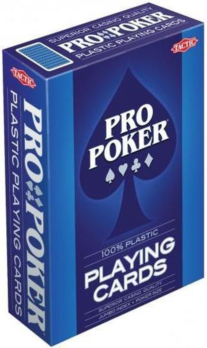 Tactic Pro poker speelkaarten afbeelding