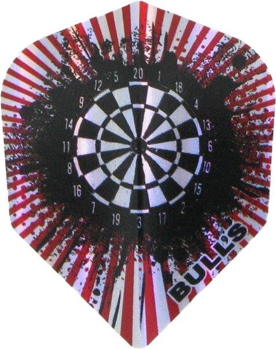 Diamond Std.6 "Dartboard Red"