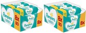 Pampers Billendoekjes Sensitive - 1280 Stuks (16 x 80)