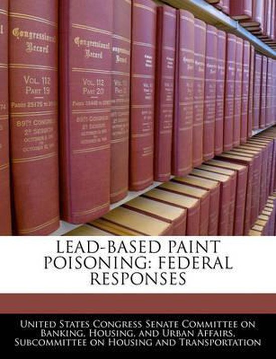 LeadBased Paint Poisoning 9781240482290 Boeken