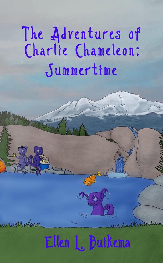 The Adventures of Charlie Chameleon: Summertime - cover