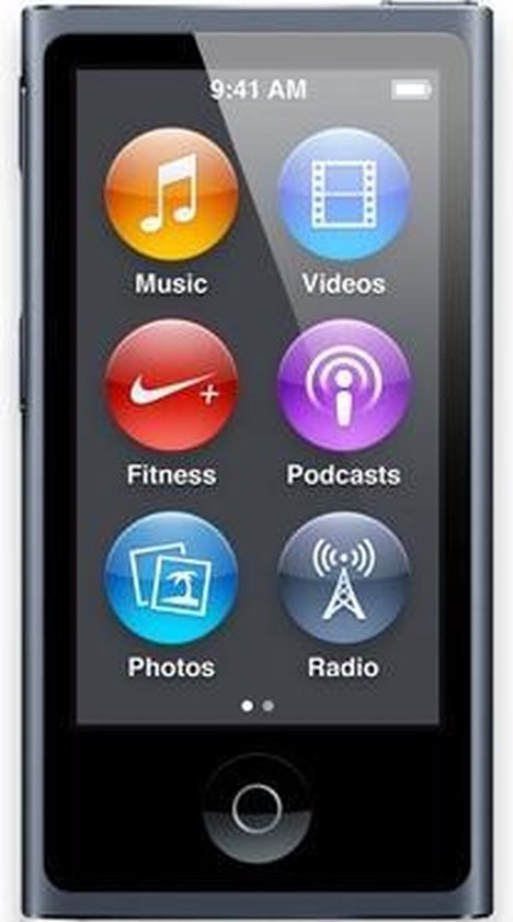 Apple iPod nano - MP4-speler - 16 GB - Zwart