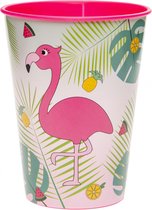 Lg-imports Beker Flamingo 260 Ml Roze