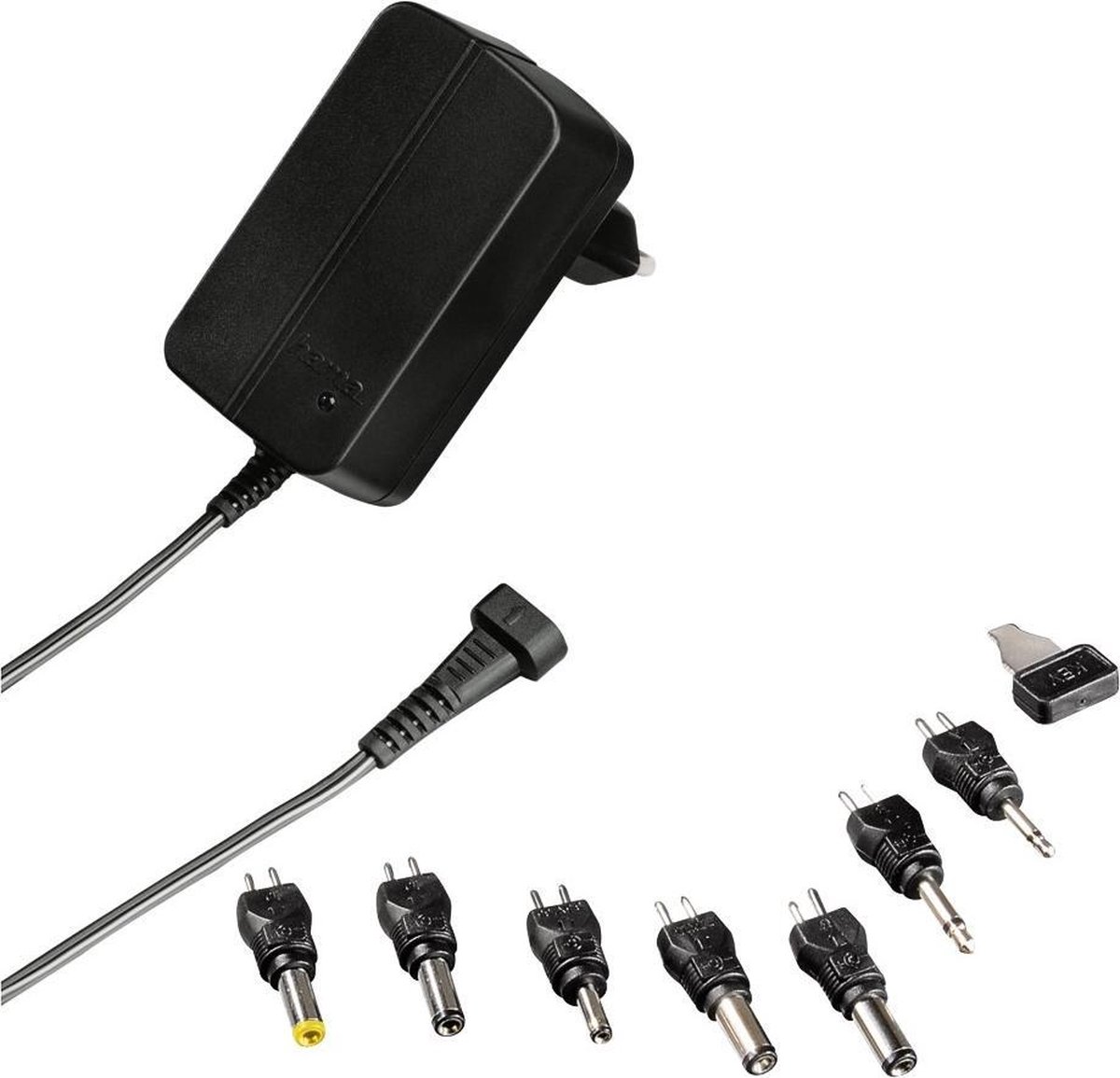 Hama Universele Voedingsadapter AC/DC Eco 300Mah 3.6W.