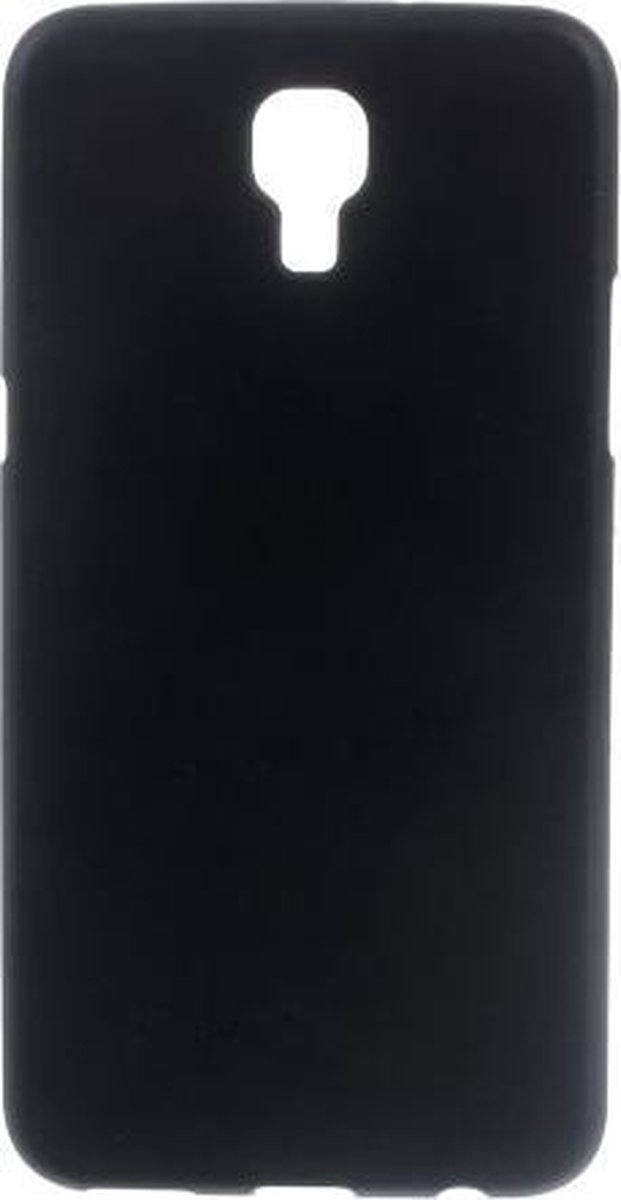 Matte silicone hoesje Geschikt voor: LG X Screen zwart