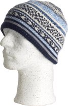 Vd Heuvel - Blauw-witte Muts - One Size