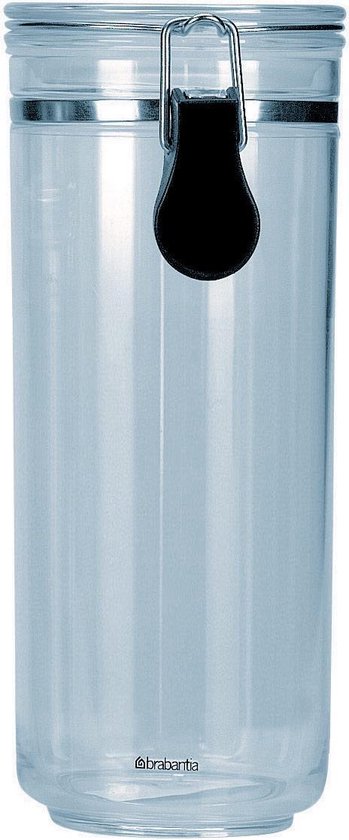 Dynamic24 Storage Box, 26 Litres with Lid and Clip Closure, 40 x 40 x 27 cm, Plastic Box, Stacking Box, Storage Box, Rack Box, Transparent, Stackable Boxes for Clothing, Toys, Decoration