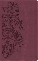 ESV large print compact bible ruby bloom