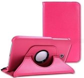 Geschikt voor Samsung Galaxy Tab E 9.6 360° draaibare hoesje Roze