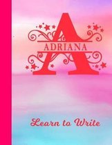 Adriana Learn to Write