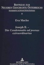 Joseph II. - Die Condemnatio Ad Poenas Extraordinarias