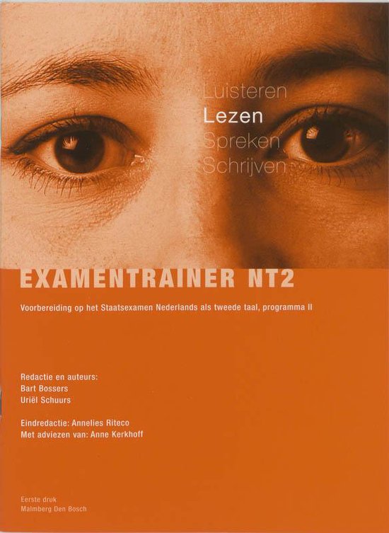 Foto: Examentrainer nt2 lezen leerlingenboek