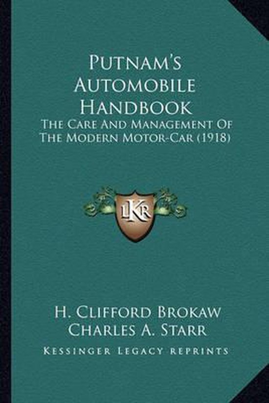 Putnam's Automobile Handbook Putnam's Automobile Handbook, H Clifford