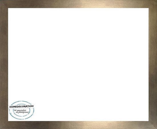 Homedecoration Misano - Cadre photo - Format photo - 29 x 68 cm - Bronze