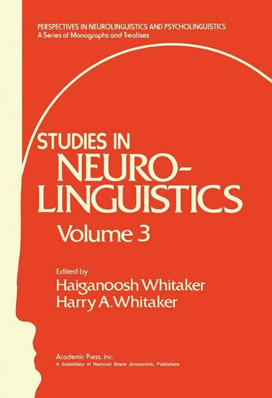 Studies in Neurolinguistics - cover