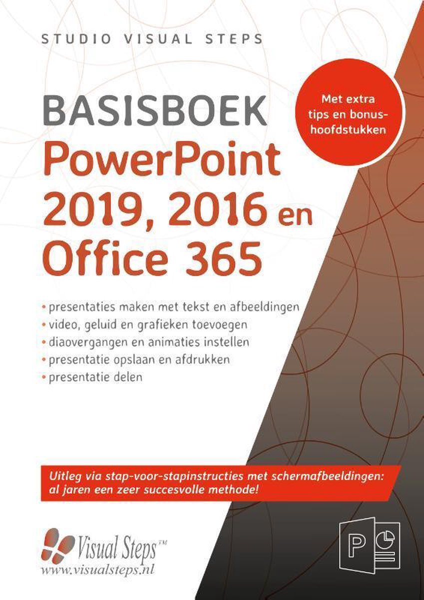 PowerPoint 2019, 2016 en Office 365 - Studio Visual Steps