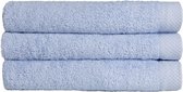 Handdoek 50x100 cm Uni Pure Royal Bleu Nube col 4386 - 4 stuks