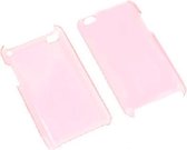 Apple iPod touch 4th Crystal hard Case Transparant Licht Roze