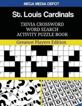 St. Louis Cardinals Trivia Crossword Word Search Activity Puzzle Book