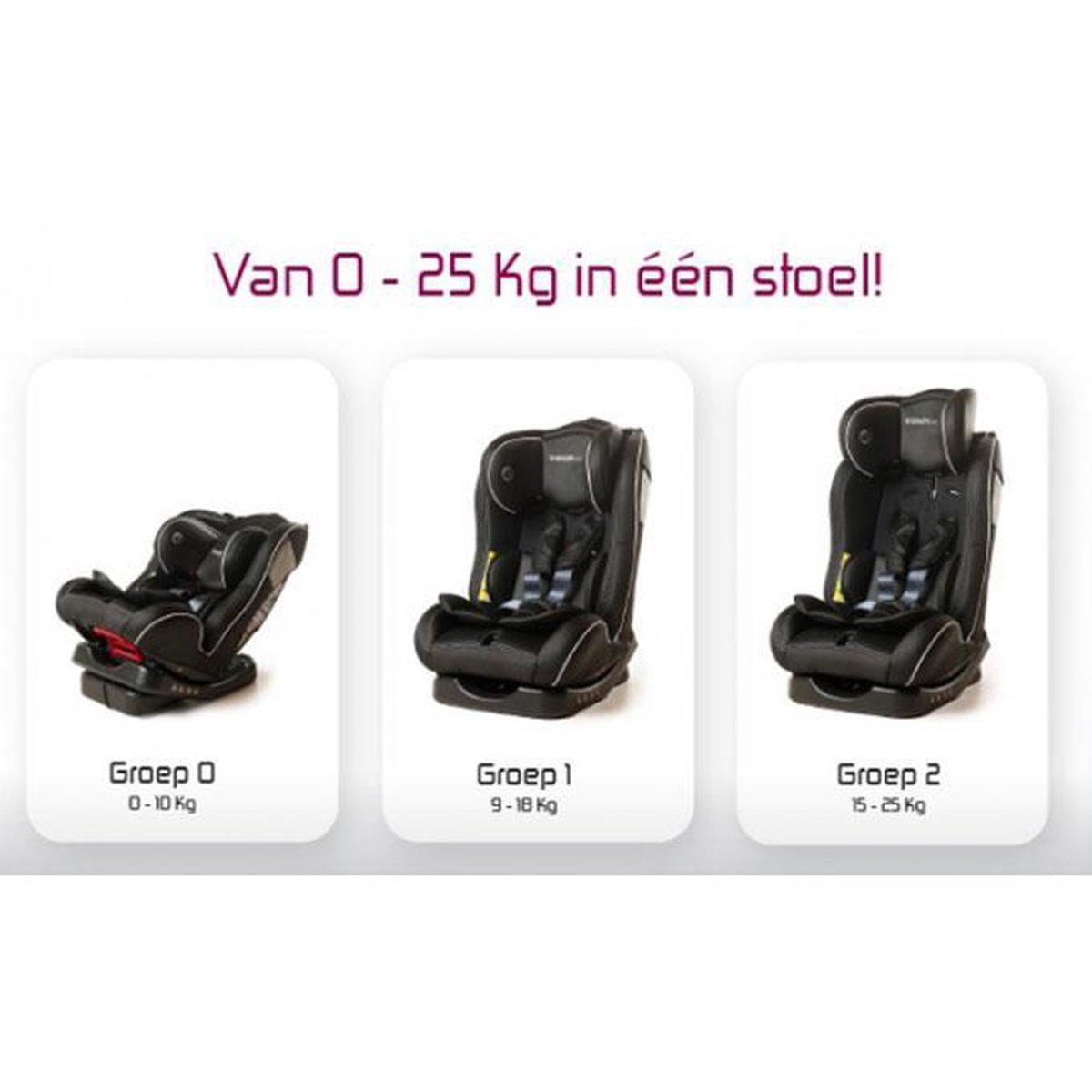 Autostoel Titaniumbaby i Safety! Zebra (0-25kg) | bol.com