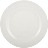 Zak!Designs Bord - Ø 24 cm - Melamine - Wit