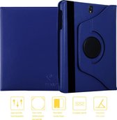 Samsung Galaxy Tab S3 9.7 (T820/T825) Draaibaar Hoes Book Smart Case Cover - Donkerblauw