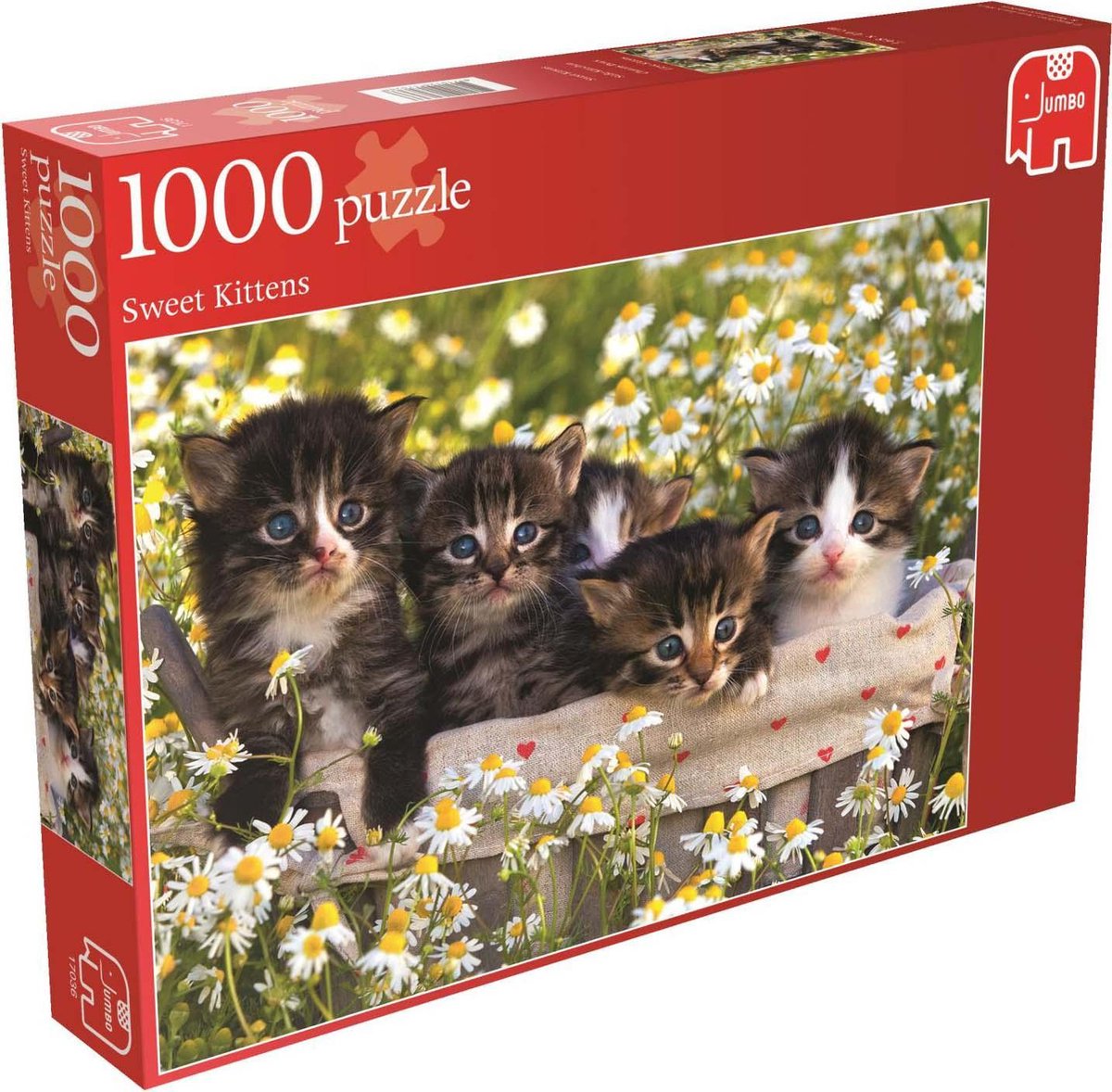 Jumbo Puzzel Sweet Kittens - Legpuzzel - 1000 stukjes