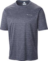 Columbia Outdoorshirt Zero Rules Short Sleeve Shirt Heren - Carbon Heather - Maat S