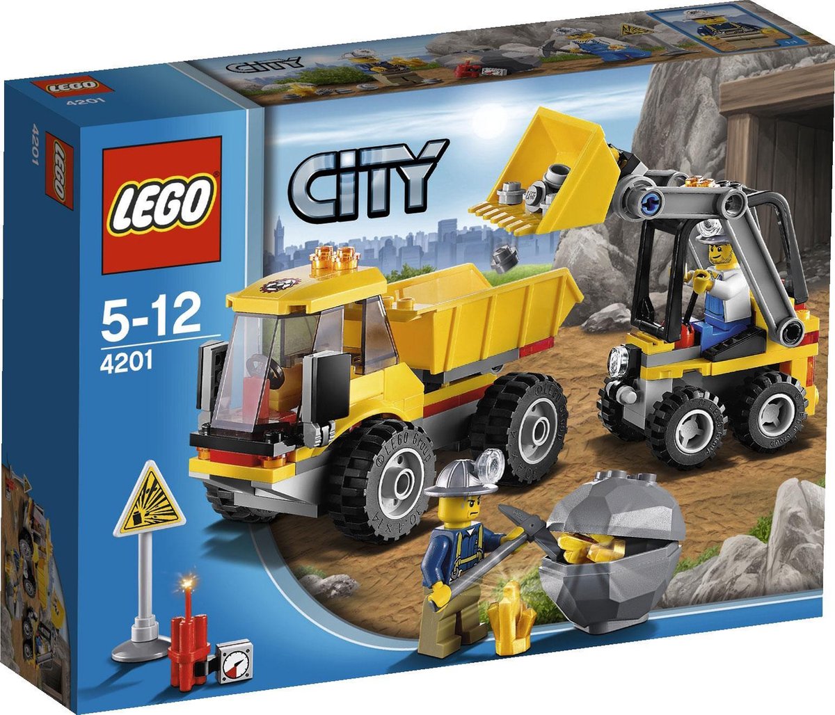 LEGO City Kiepwagen met Laadschop - 4201 | bol.com