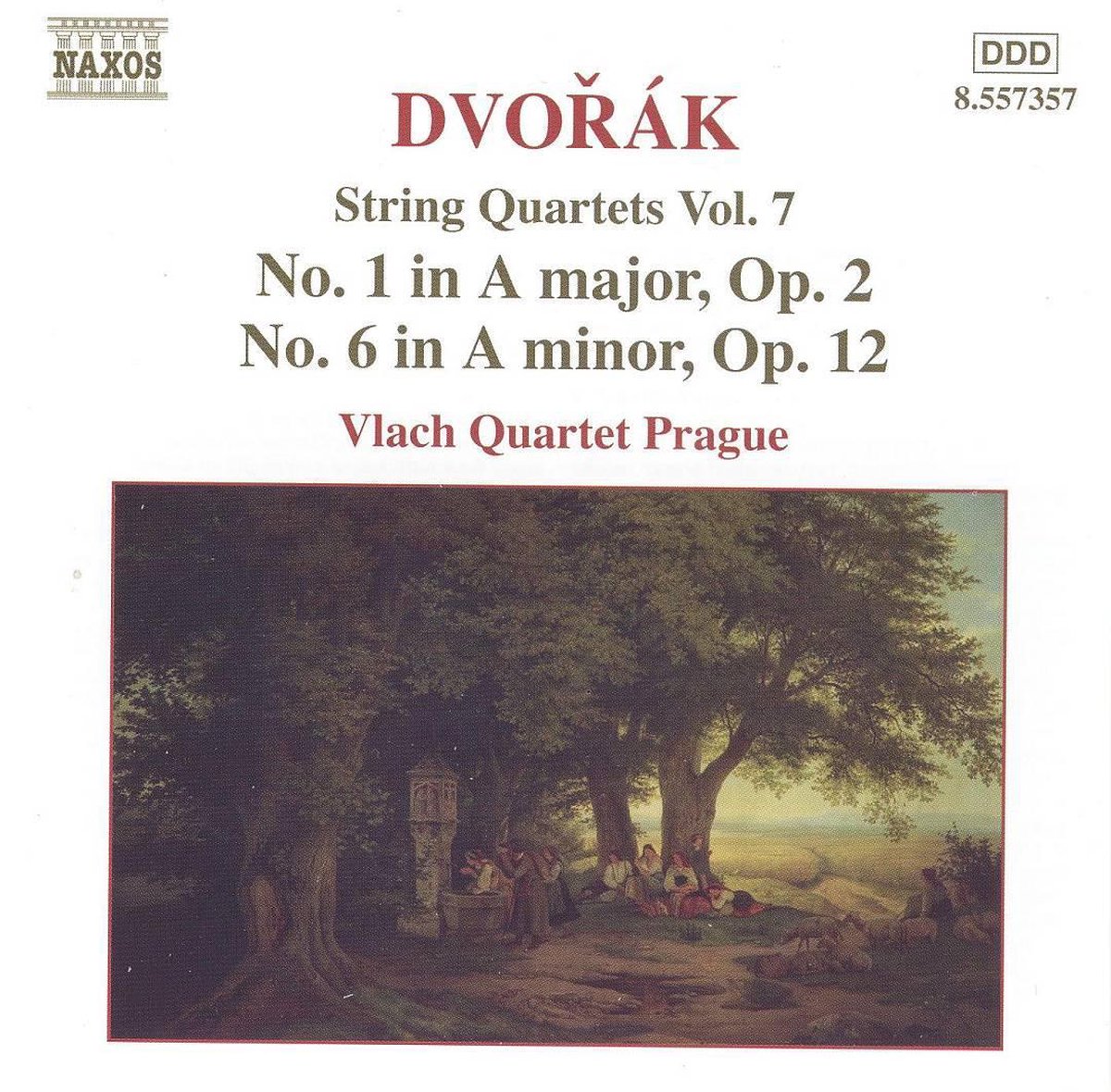 Dvorak String Quartets Vo.7, Vlach Quartet Prague CD (album