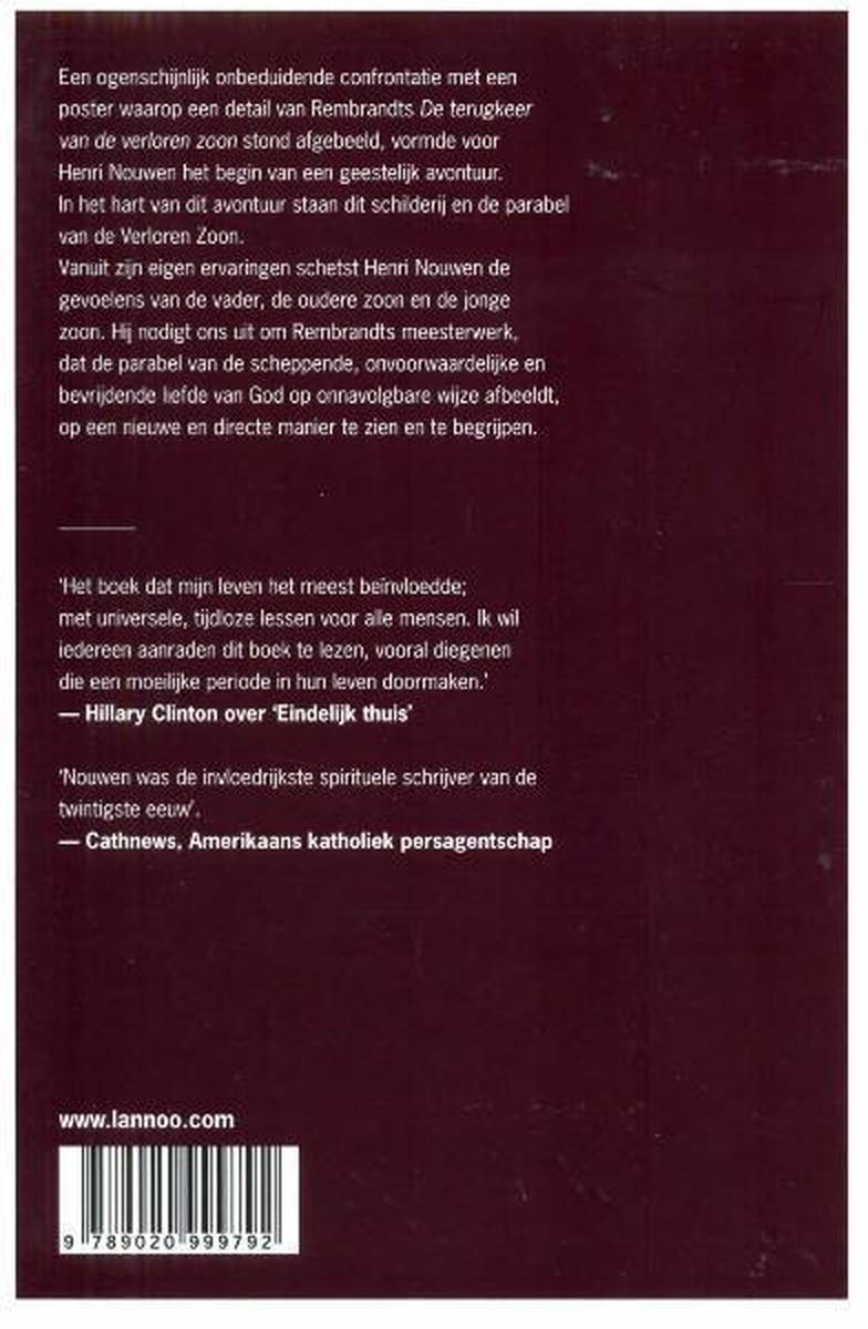 Eindelijk thuis - back cover