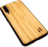 Hoentjen Creatie - Houten TPU case - Huawei P20 Pro - Bamboe